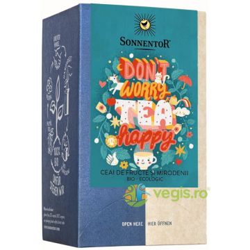 Ceai de Fructe si Mirodenii Don't Worry Tea Happy Ecologic/Bio 18dz