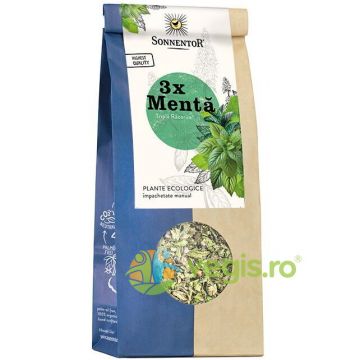 Ceai de Plante 3 x Menta Ecologic/Bio 50g
