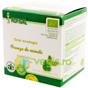 Ceai de Roinita Frunze Ecologic/Bio 25dz