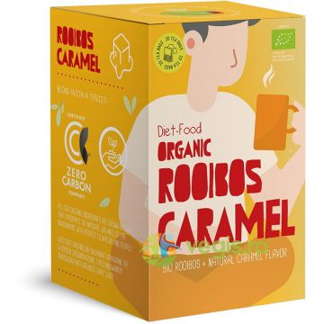 Ceai de Rooibos cu Caramel Ecologic/Bio 20dz
