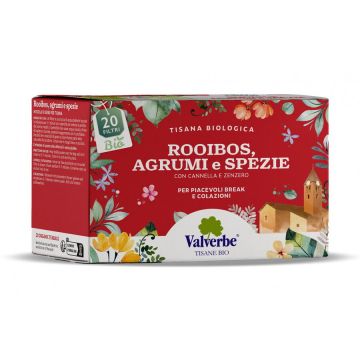 Ceai de Rooibos cu Citrice si Condimente Ecologic/Bio 20dz
