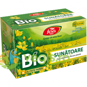 Ceai de Sunatoare Ecologic/Bio 20 plicuri