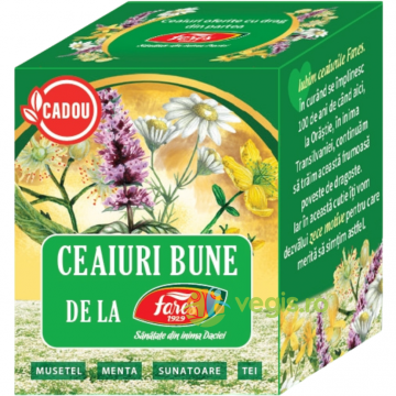 Ceai din plante, asortat, 8 plicuri