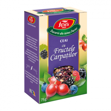 Ceai Fructele Carpatilor, 75g, Fares