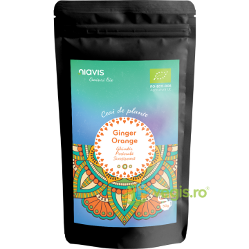 Ceai Ginger Orange Ecologic/Bio 50g