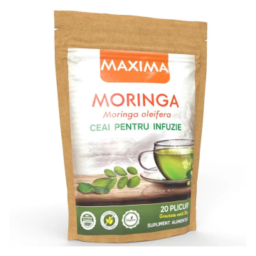 Ceai Moringa, 20 plicuri, Justin Pharma