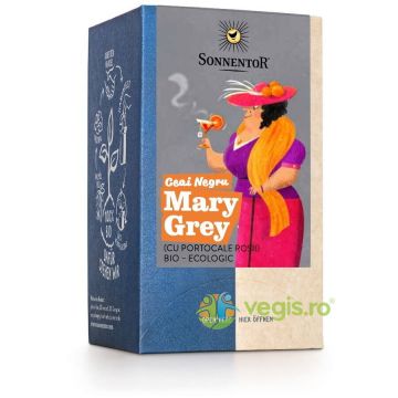Ceai Negru Mary Grey cu Portocale Rosii Ecologic/Bio 90g