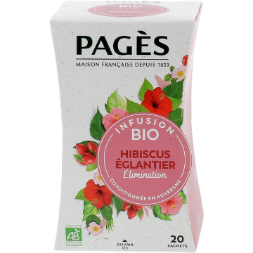 Ceai pentru Infuzie Diuretica (Macese, Hibiscus) Ecologic/Bio 20dz