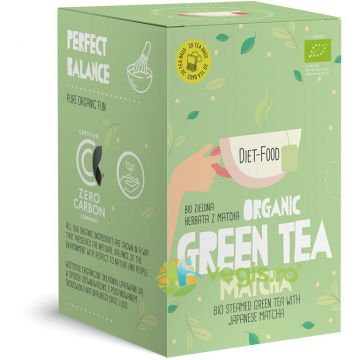 Ceai Verde cu Matcha Ecologic/Bio 20dz