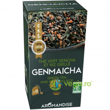Ceai Verde cu Orez Genmaicha Ecologic/Bio 18dz