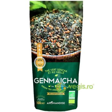 Ceai Verde cu Orez Genmaicha Vrac Ecologic/Bio 100g