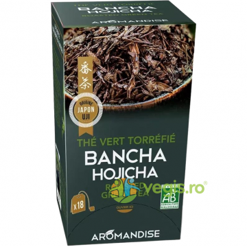 Ceai Verde Prajit Bancha Hojicha Ecologic/Bio 18dz