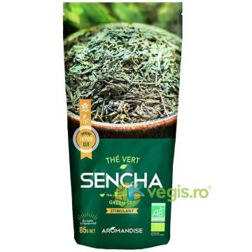 Ceai Verde Sencha Vrac Ecologic/Bio 85g