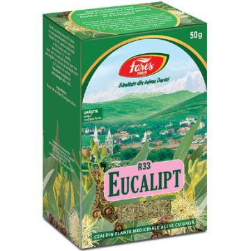 Fares Ceai Eucalipt R33, 50 g Fares Ceai Eucalipt R33, 50 g