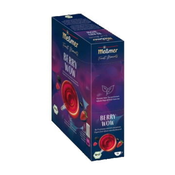 Messmer Berry Wow Bio ceai fructe de padure 15 pliculete