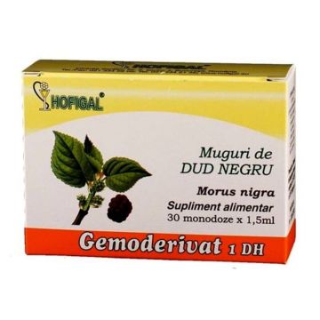 Muguri de dud negru, 30 monodoze, Hofigal