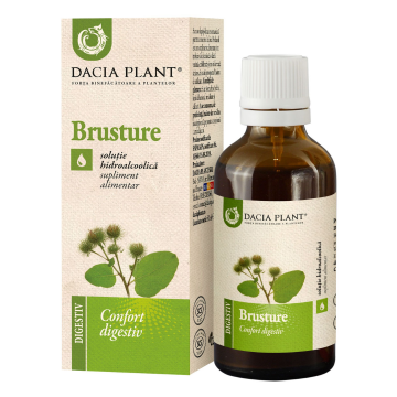 Tinctura de brusture, 50ml, Dacia Plant