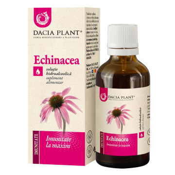 Tinctura de echinacea, 50ml, Dacia Plant