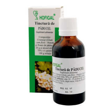 Tinctura de paducel, 50ml, Hofigal