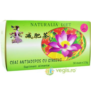 Ceai Antiadipos cu Ginseng 30dz