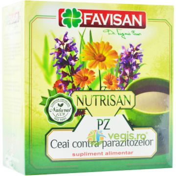 Ceai Antiparazitar Nutrisan PZ 50g