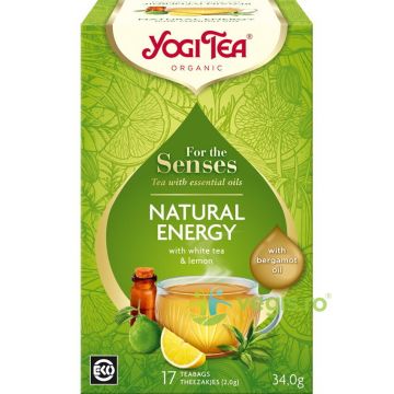 Ceai cu Ulei Esential Natural Energy - For the Senses Ecologic/Bio 17dz