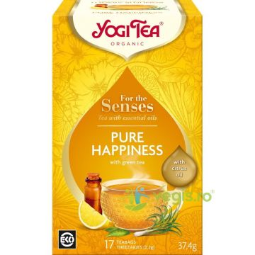 Ceai cu Ulei Esential Pure Happiness - For the Senses Ecologic/Bio 17dz