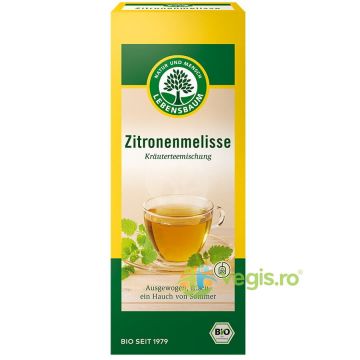Ceai de Melisa si Lamaita Ecologic/Bio 20 plicuri