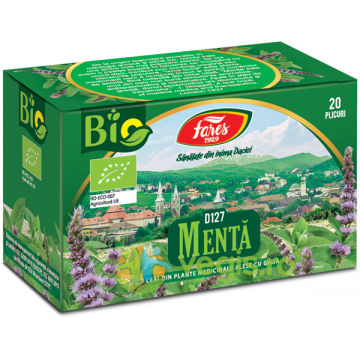 Ceai de Menta (D127) Ecologic/Bio 20dz
