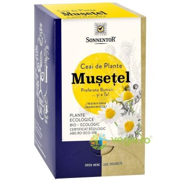 Ceai de Musetel Ecologic/Bio 18dz