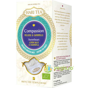 Ceai de Tei, Musetel si Roinita Compassion Ecologic/Bio 10dz