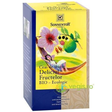 Ceai Deliciul Fructelor Ecologic/Bio 18dz