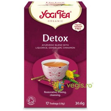 Ceai Detox Ecologic/Bio 17dz 30.6g