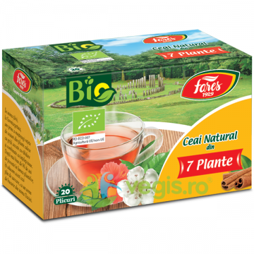 Ceai din 7 plante Ecologic/Bio 20dz