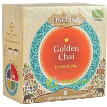 Ceai Golden Chai In Harmony Ecologic/Bio 10dz
