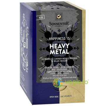 Ceai Happiness is...Heavy Metal Ecologic/Bio 18dz