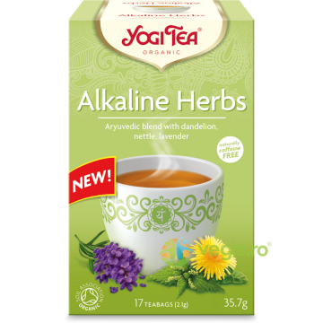 Ceai Ierburi Alcaline (Alkaline Herbs) Ecologic/Bio 17dz 35.7g