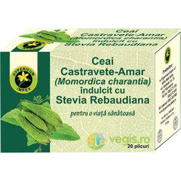 Ceai Momordica cu Stevia Rebaudiana 20dz