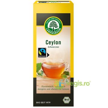 Ceai Negru Ceylon Ecologic/Bio 40g