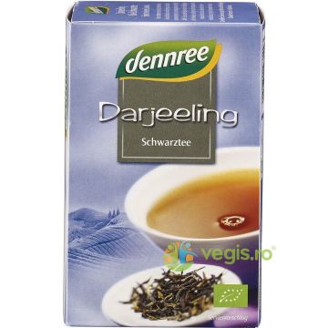 Ceai Negru Darjeeling Ecologic/Bio 20 plicuri
