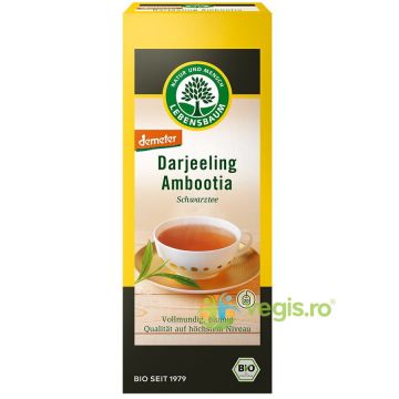 Ceai Negru Darjeeling Ecologic/Bio 20 plicuri