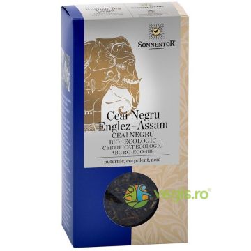 Ceai Negru Englez-Assam Ecologic/Bio 95g