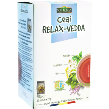 Ceai Relax-Vedda 20dz