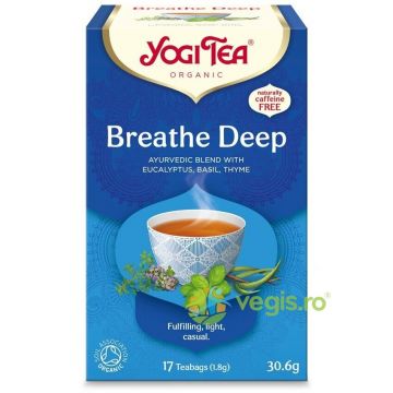 Ceai Respiratie Profunda (Breathe Deep) Ecologic/Bio 17dz