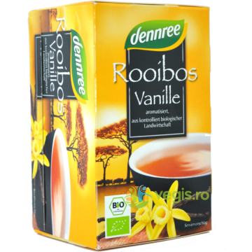 Ceai Rooibos cu Vanilie Ecologic/Bio 20 plicuri