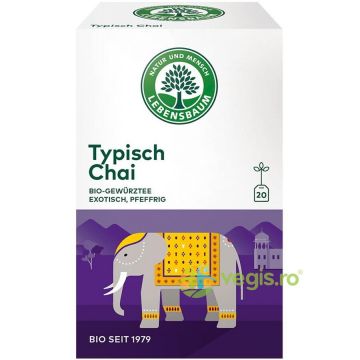 Ceai Tipic Chai Ecologic/Bio 20 plicuri