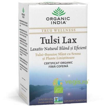 Ceai Tulsi Lax Ecologic/Bio 18pl