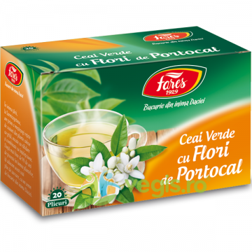 Ceai Verde cu Flori de Portocal 20dz