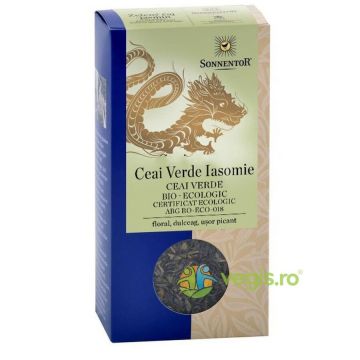 Ceai Verde cu Iasomie Ecologic/Bio 100g