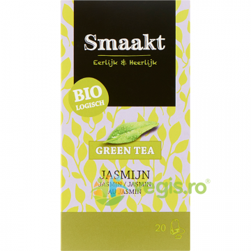 Ceai Verde cu Iasomie Ecologic/Bio 20 plicuri